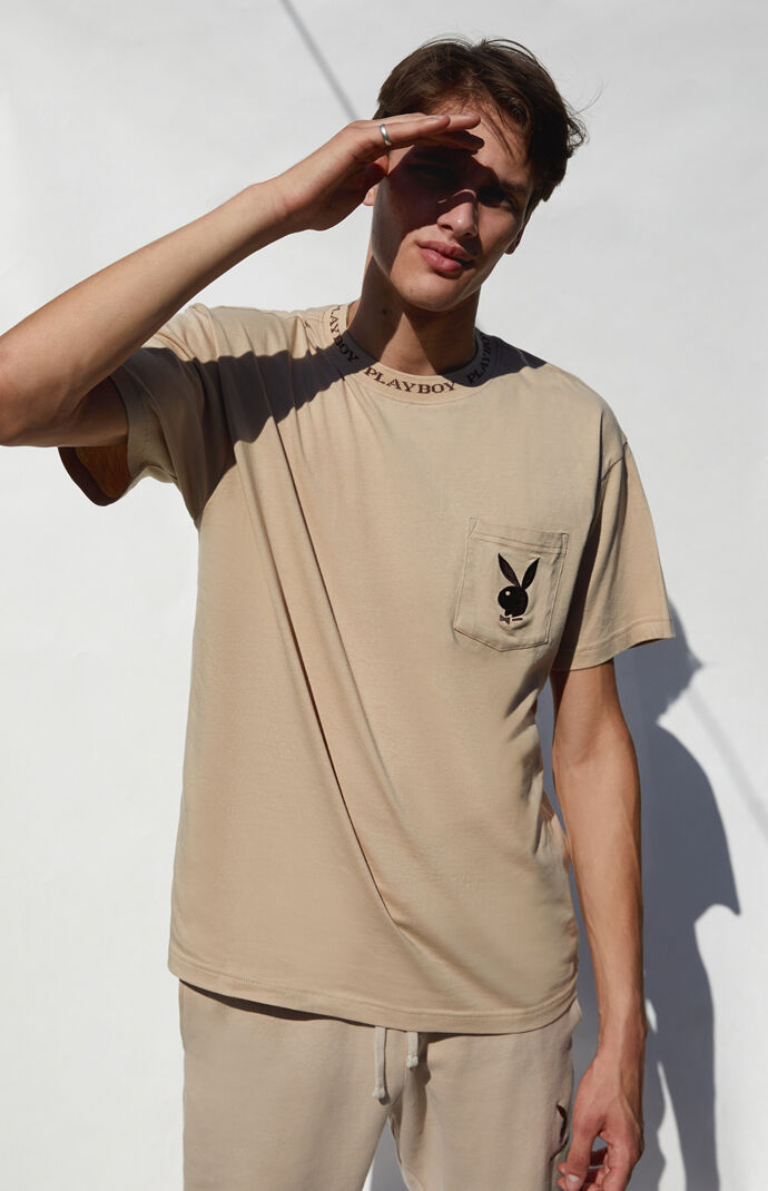Playboy By Pacsun Collar Logo T Shirt At Pacsun Com