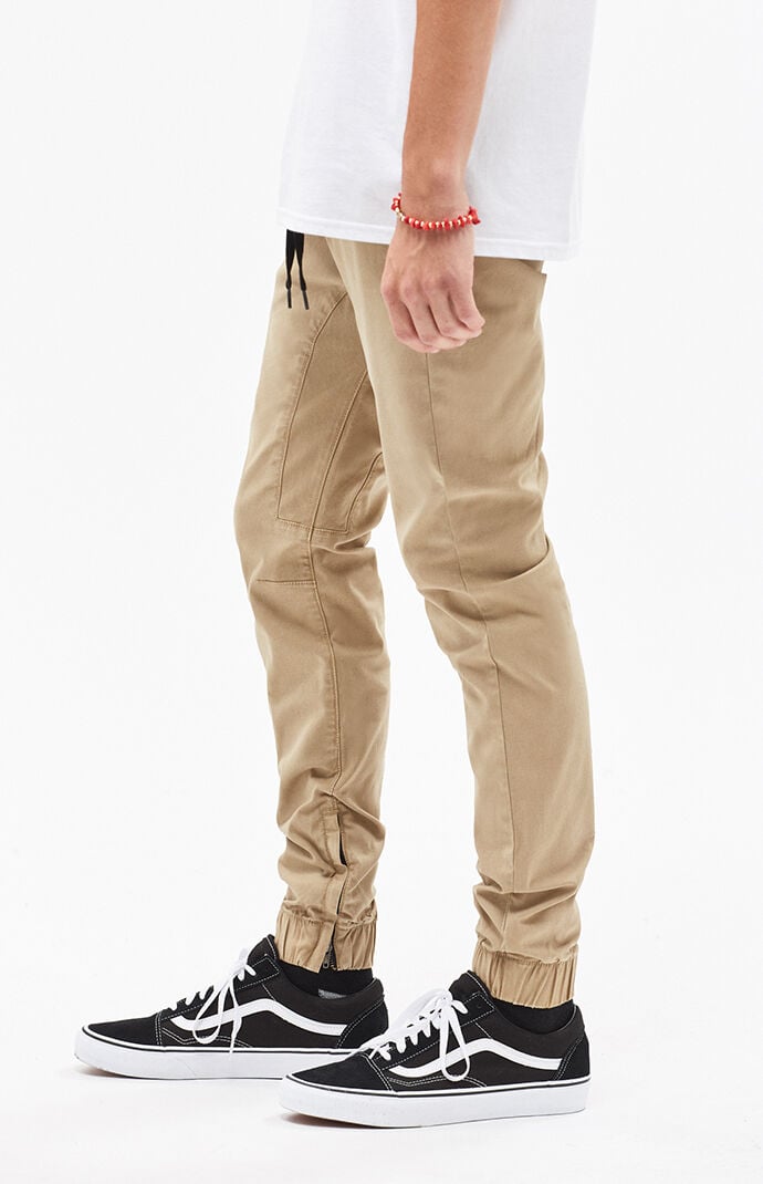 Pacsun zipper joggers cheap