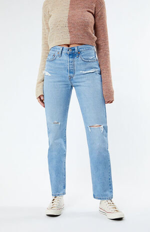 501 Lane Change High Waisted Slim Jeans image number 2
