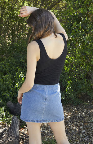 Black Rina Sweater Tank Top image number 4