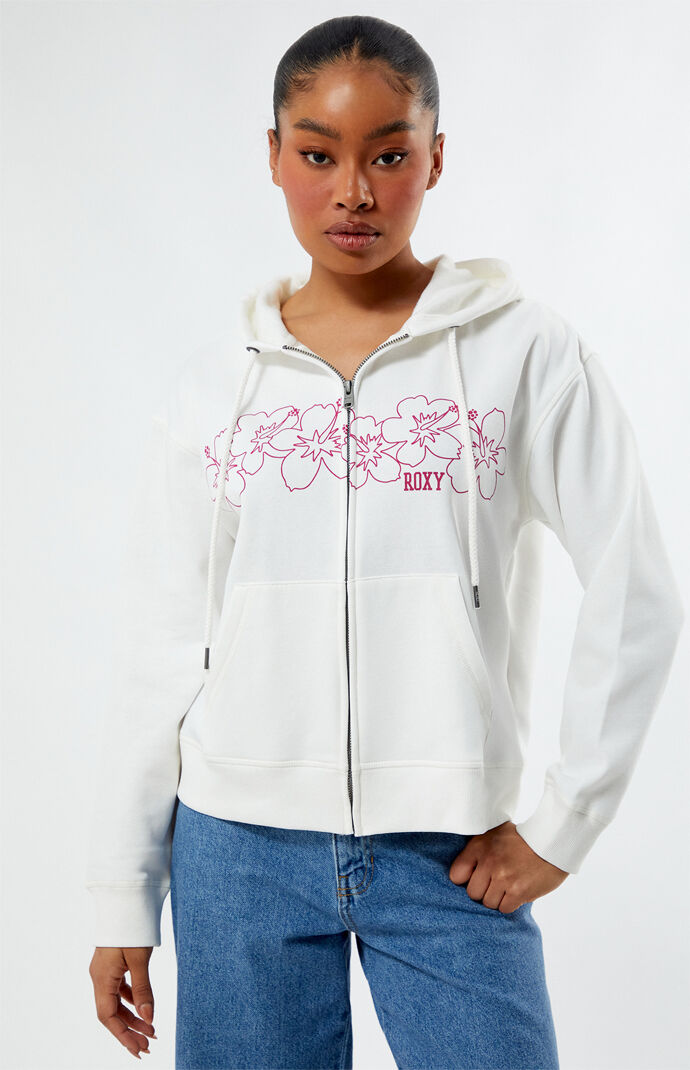 Roxy Team Aloha Evening Hike Zip Up Hoodie PacSun