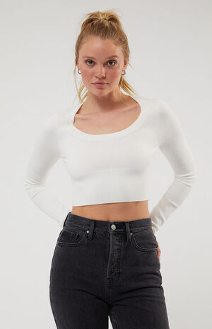 Natalie Cropped Sweater image number 1