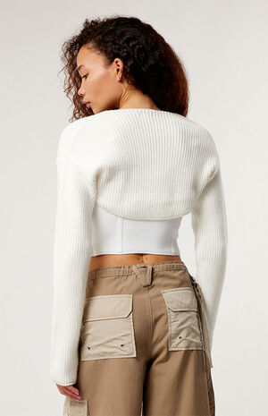 Isabelle Shrug Sweater image number 4