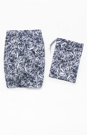 Recycled Wolf 5" Swim Trunks image number 3