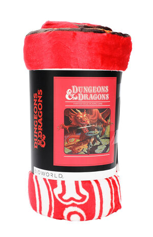 D&D Classic Cover Throw Blanket image number 2