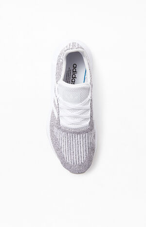White & Black Swift Run Shoes image number 5