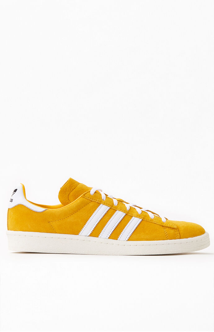 adidas Yellow Campus 80s Shoes PacSun