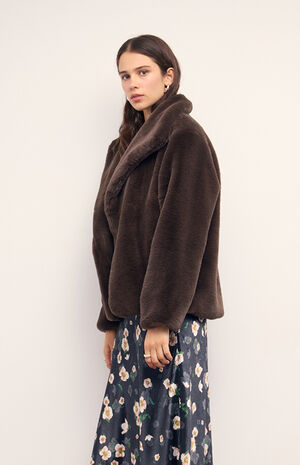 Sigrid Faux Fur Coat image number 3