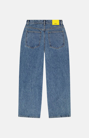 Jay Medium Blue Wide Leg Jeans image number 2