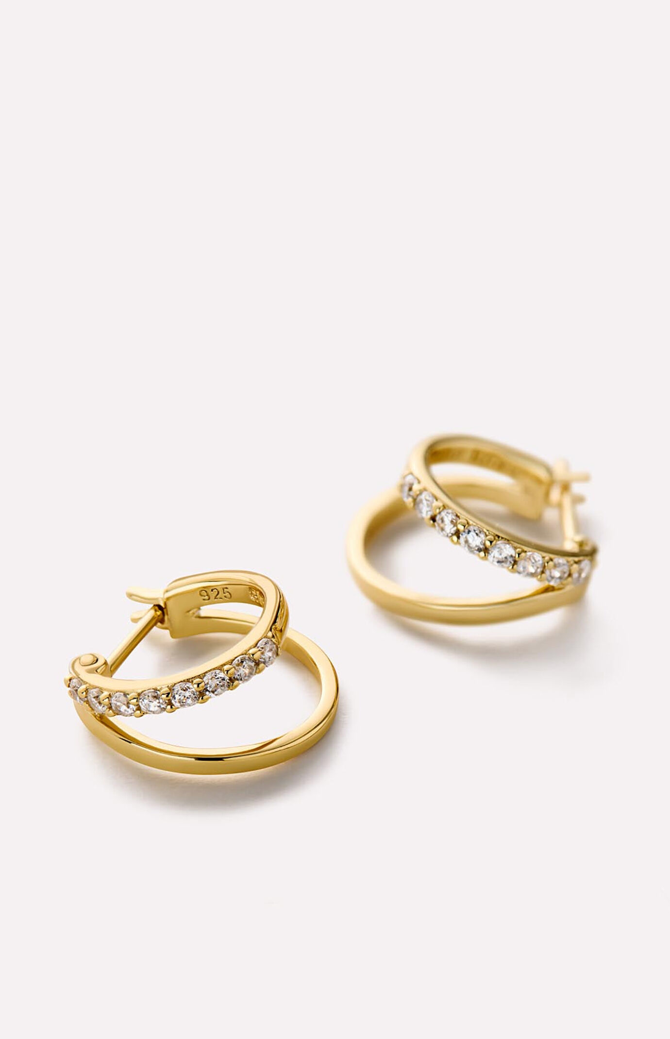 Ana Luisa Toda Double Hoop Earrings