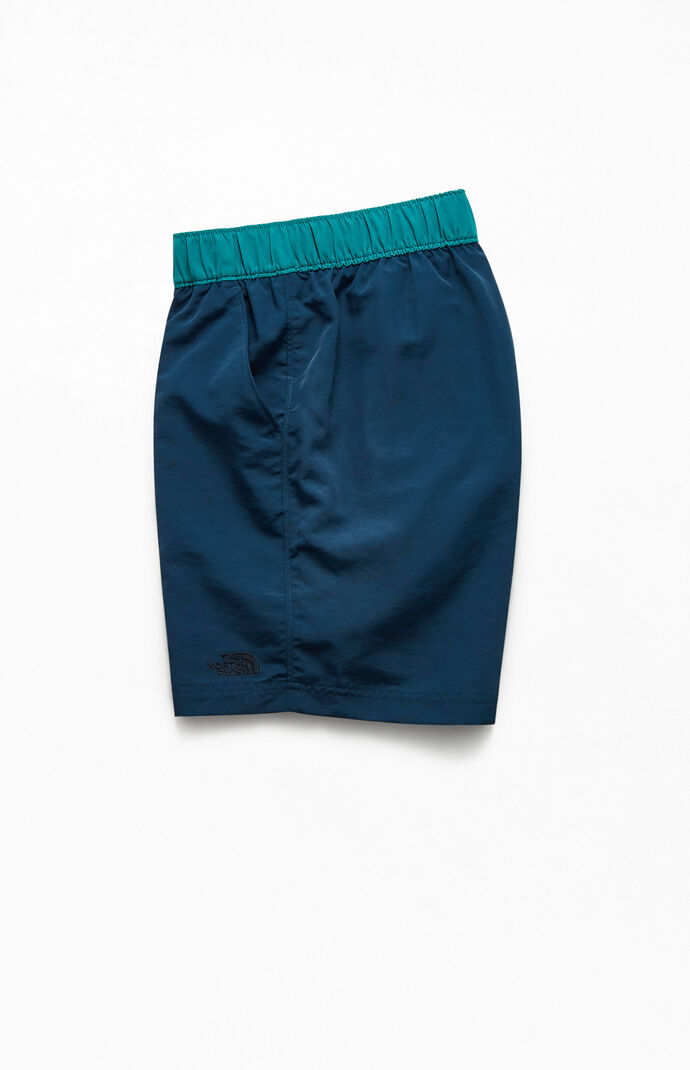 Green & Navy Class V 9" Pull-On Swim Trunks