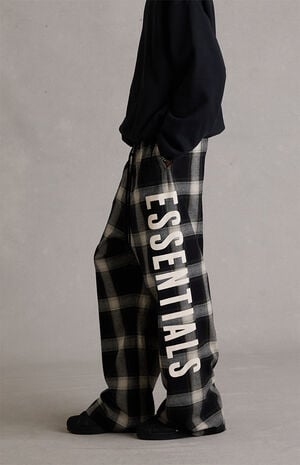 Iron Gray Plaid Lounge Pants image number 2