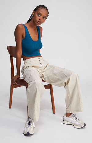 Variegate Bustier Tank Top image number 4