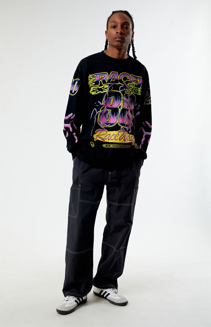 Pacsun Racer 88 Oversized Long Sleeve T-Shirt | PacSun