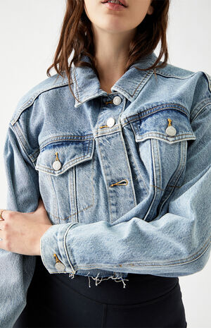 PacSun Electric Cropped Trucker Jacket | PacSun