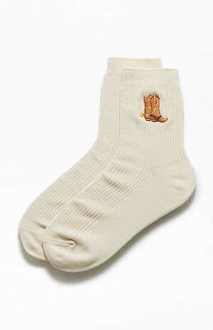 Cowboy Boot Socks image number 1