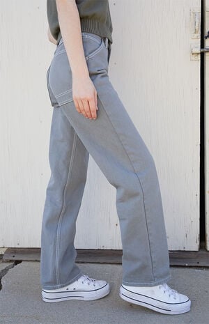 Light Gray Crispina Carpenter Pants image number 2