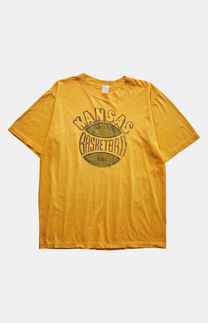 80s Kansas Basketball Graphic T-Shirt image number 1
