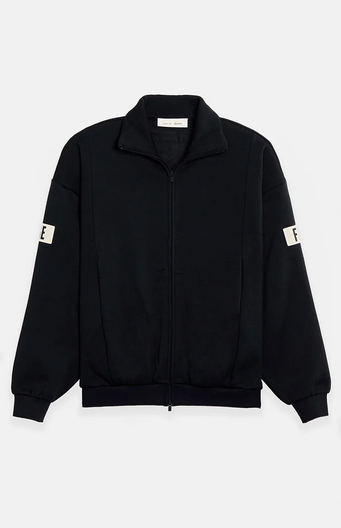 Fear of God ESSENTIALS Vintage Black Track Jacket