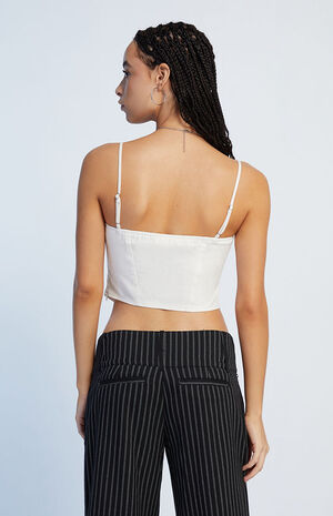 Seamed Bustier Cami Top image number 3