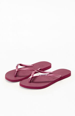 Women&rsquo;s Metallic Slim Sandals image number 2