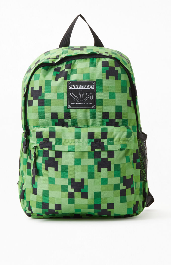 Green Minecraft Backpack