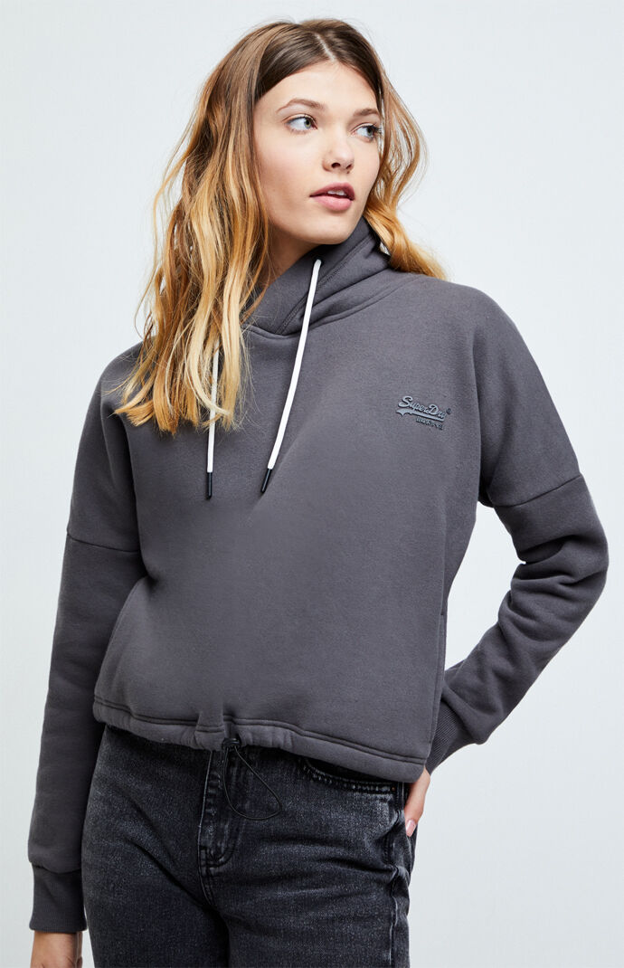 Superdry elite crop hoodie online
