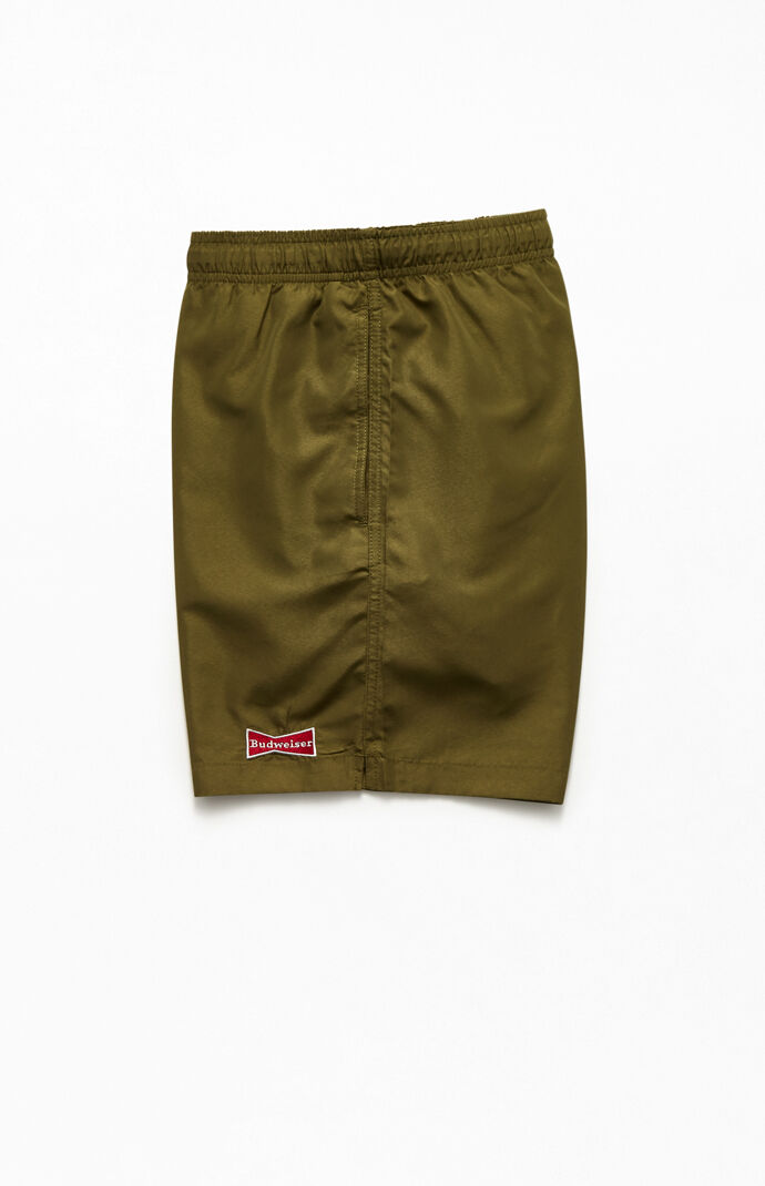 By PacSun Logo Patch 17" Swim Trunks