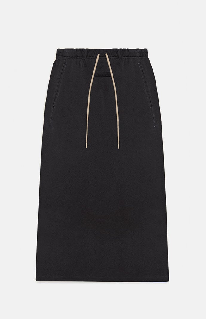 Fear of God Women's Jet Black Maxi Skirt