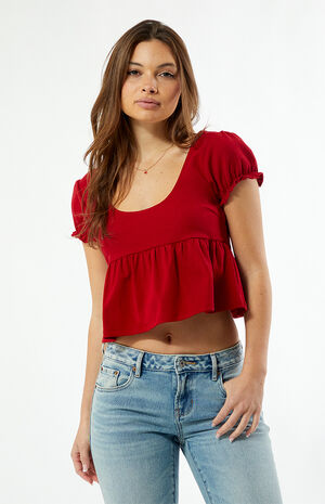 Taylor Babydoll Top image number 2