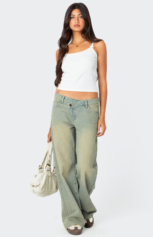 Emilia Ribbed Bow Tank Top image number 5