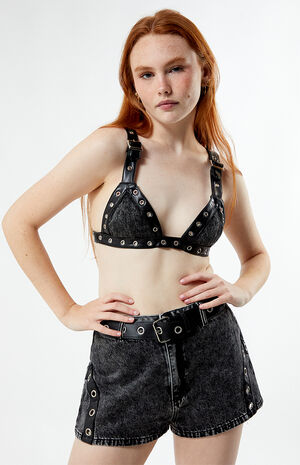 Grommet Detail Bralette image number 1