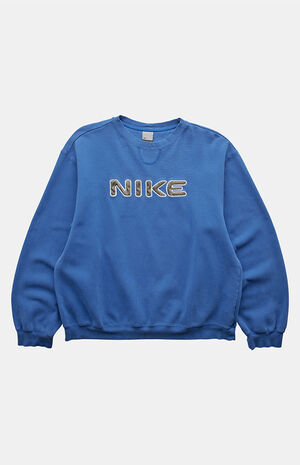 2000s Blue Nike Crew Neck Sweatshirt image number 1