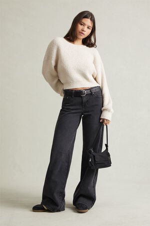 Pacsun Casey Low Rise Baggy Jeans Washed Black | PacSun