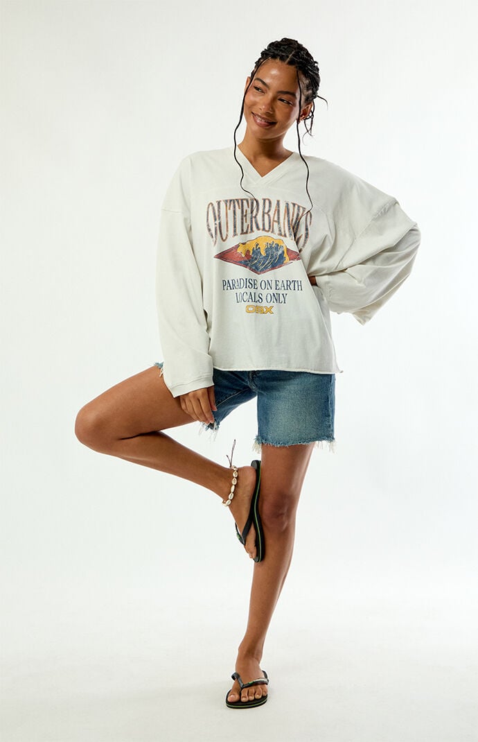 Netflix x Outer Banks Long Sleeve Oversized Jersey