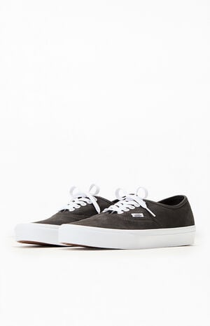 Black Suede U Authentic Shoes image number 2