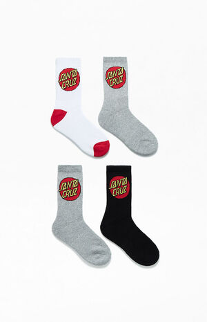 Kids 4 Pack Socks image number 2