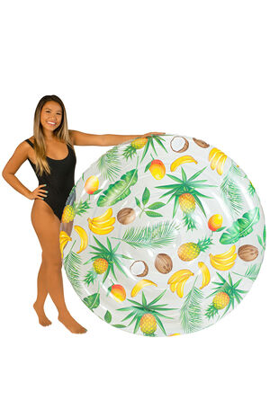 Inflatable Giant Tropical Fruit Island Pool Float image number 4
