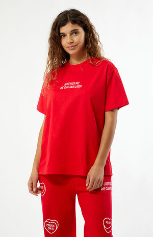 x Sweethearts Just Kiss Me Oversized T-Shirt image number 2