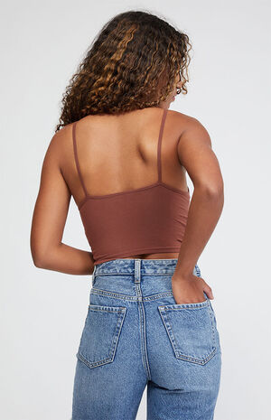 Lace Trim Tank Top image number 4