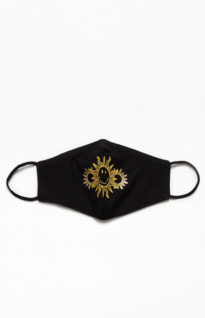 Center Sunburst Face Mask