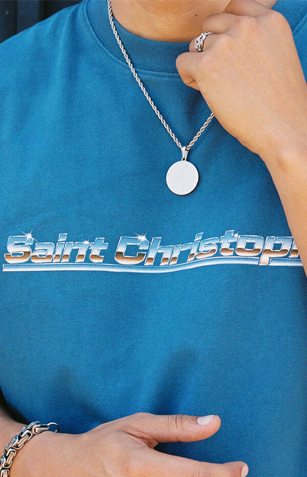 SAINT CHRISTOPHER Chrome Bar T-Shirt