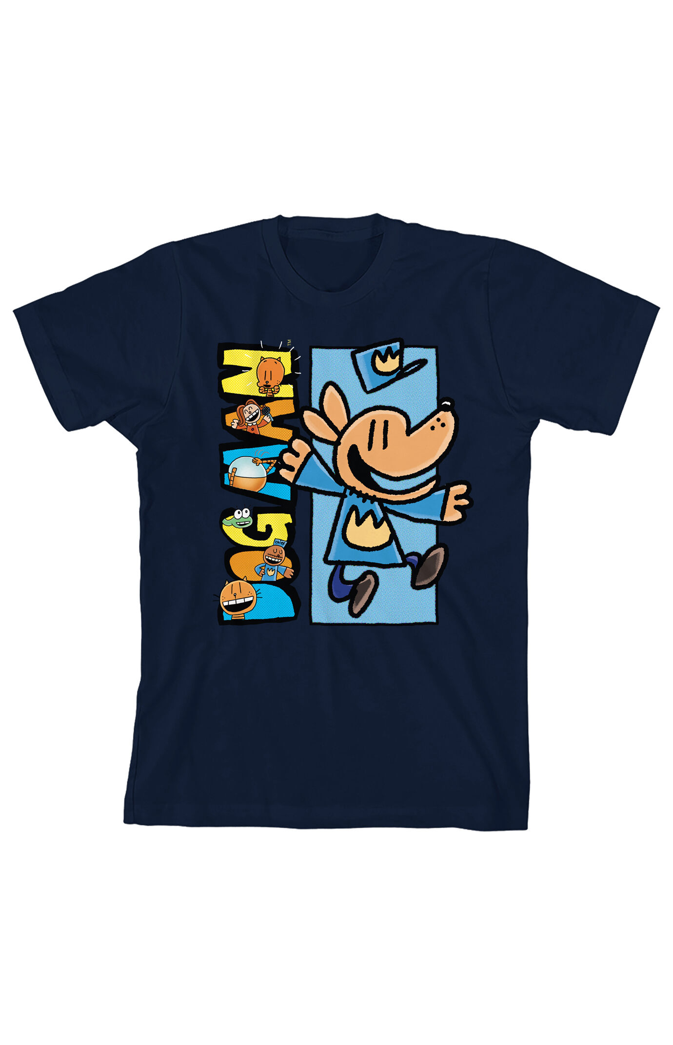  Kids Dog Man Jumping T-Shirt