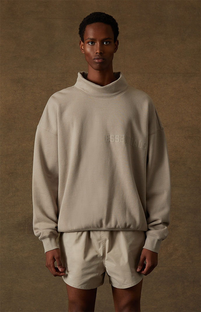 ESSENTIALS Mock Neck Sweater