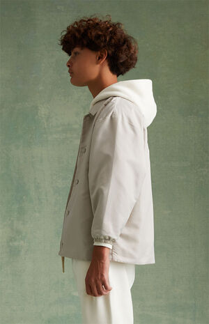 Essentials Silver Cloud Coach Jacket image number 3
