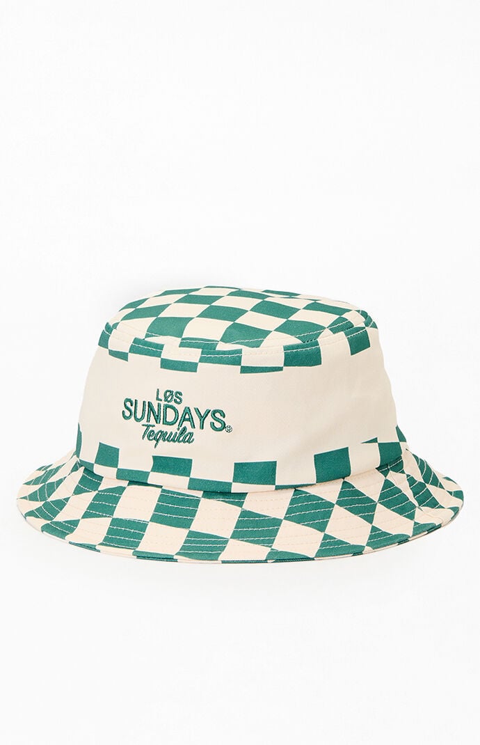 Los Sundays Plaid Tequila and Tennis Bucket Hat