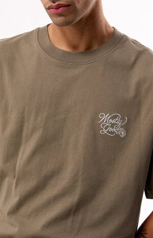 Mostly Good Embroidered T-Shirt image number 2