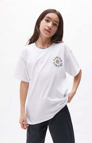 Pacific Sunwear Flower Circle Graphic T-Shirt image number 1