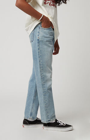 Mid Indigo 90s Slim Jeans