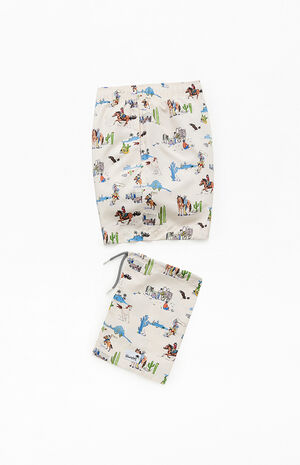 Wild West 5" Swim Trunks image number 3